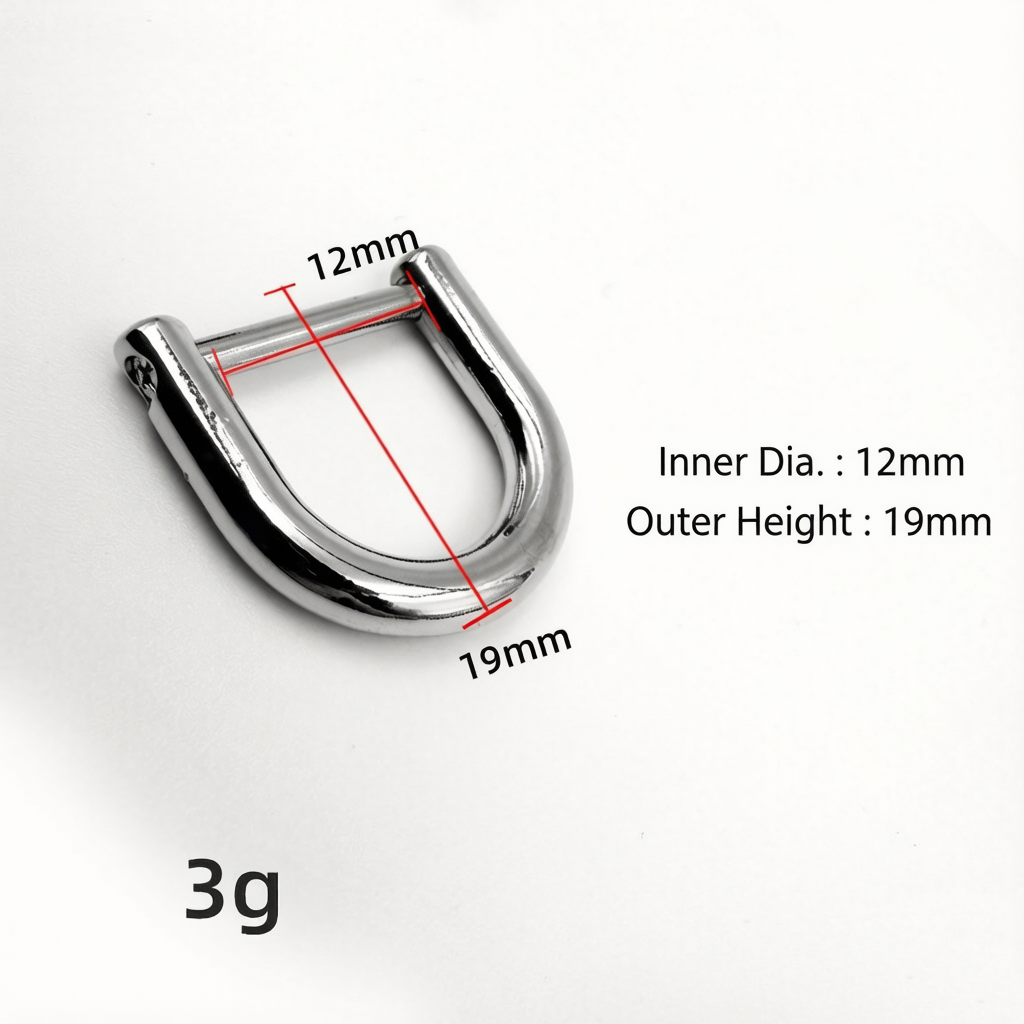 Removable Screw-Lock D Ring
