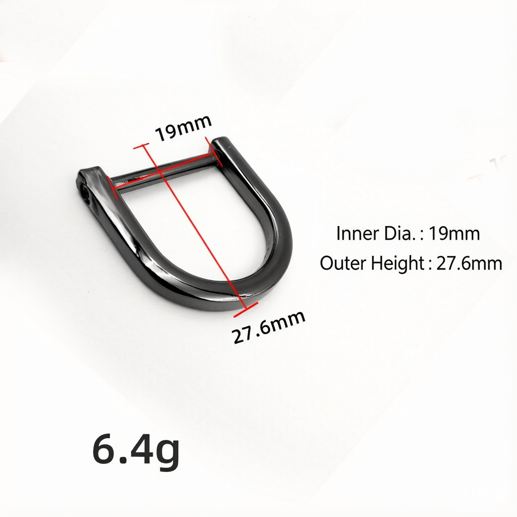 Removable Screw-Lock D Ring