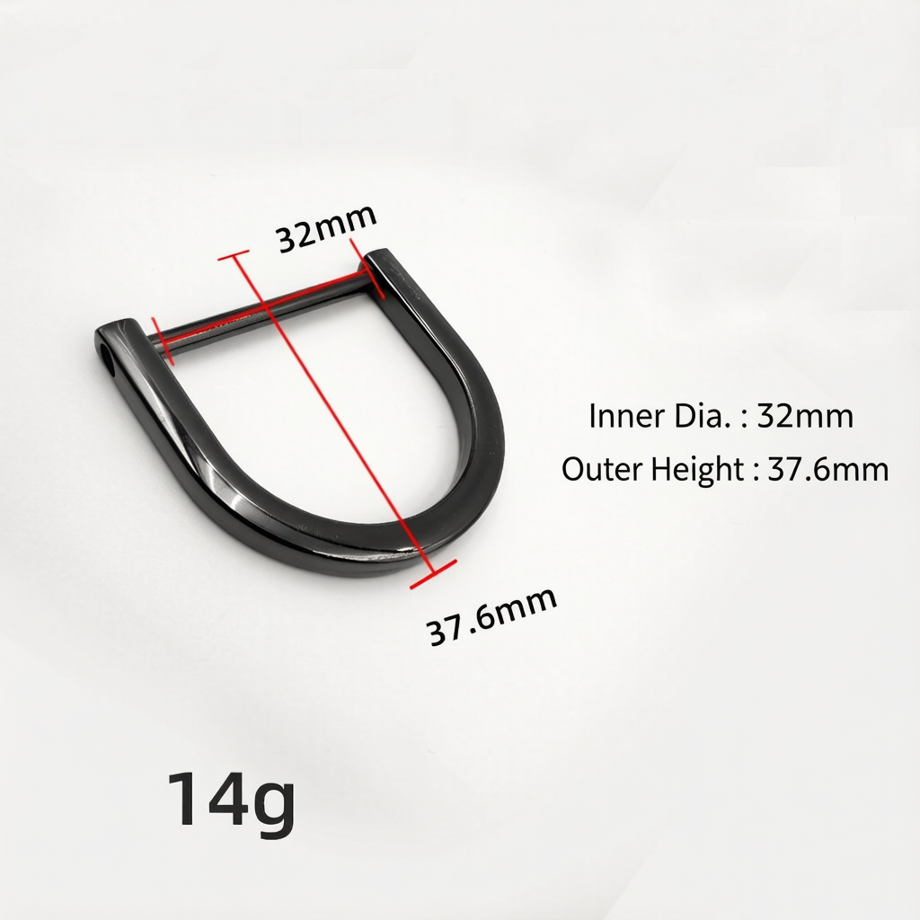 Removable Screw-Lock D Ring